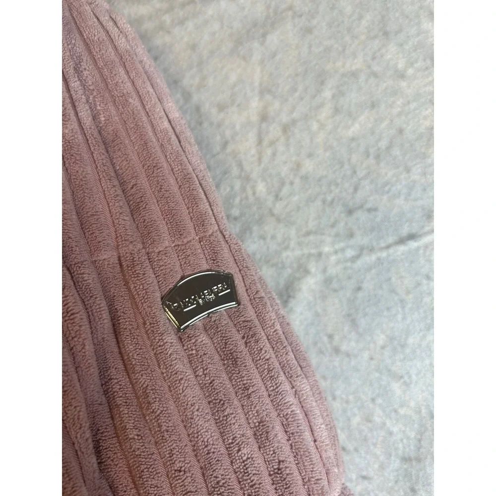 Koolaburra by Ugg Pink Corduroy Puffer Jacket‎ Full Zip Mock Neck M